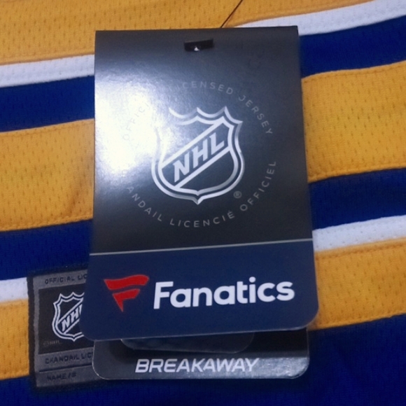 Buffalo Sabres Fanatics Women's Home Premier Breakaway Jersey M Eichel NWT - Picture 5 of 12